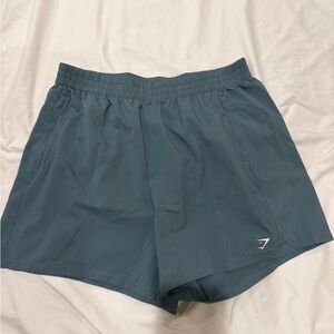 Gymshark Slate Green Athletic Shorts